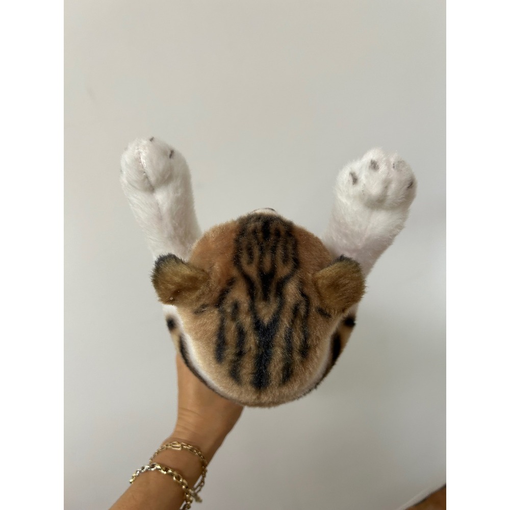Touch Tachii Tacchi Zoo Gao Realistic Tabby Cat cream 22" Plush Japan Tall - Picture 5 of 10